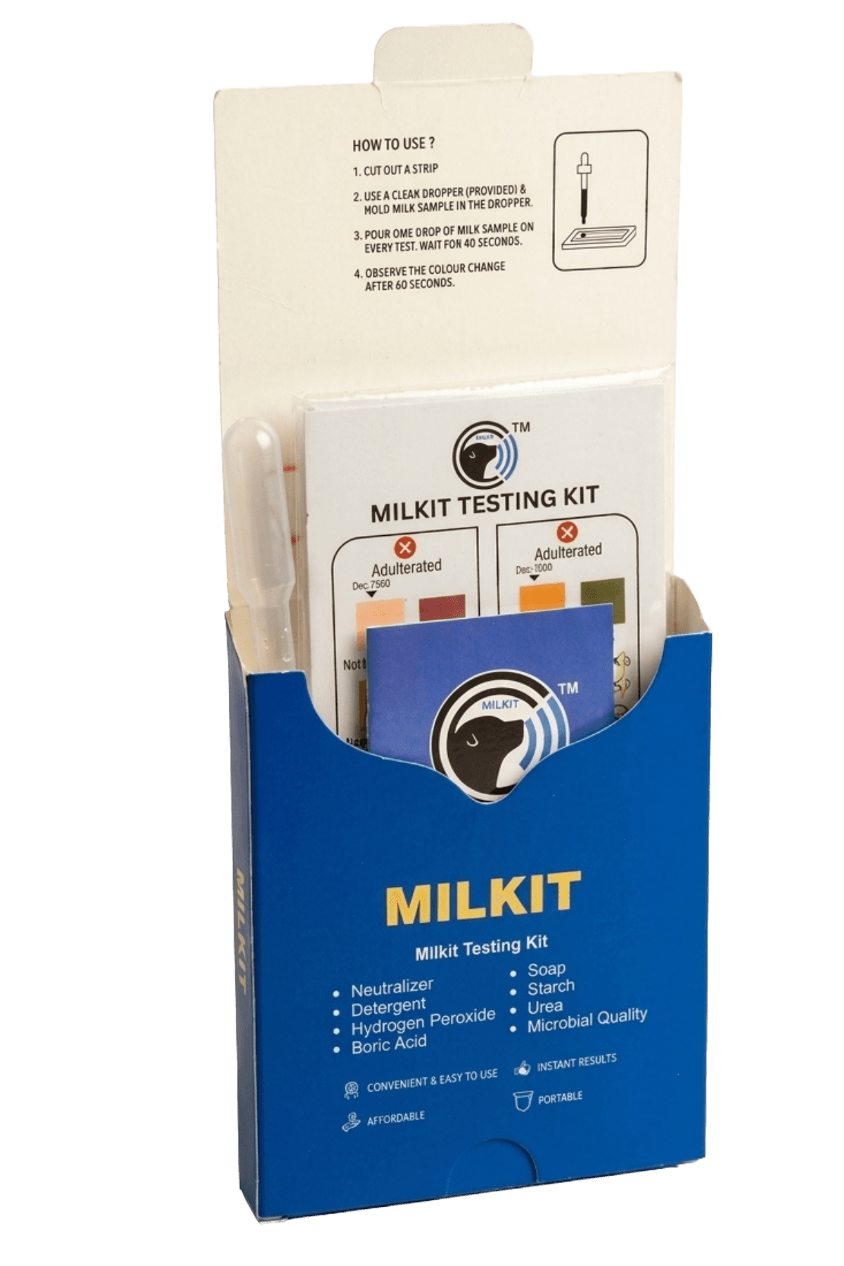 MilkIt Portable Milk Quality Screening Kit